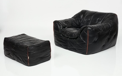 Ligne Roset, Lounge Chair and Ottoman (2)