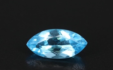 Loose 2.10 CT Marquise Faceted Topaz Gemstone