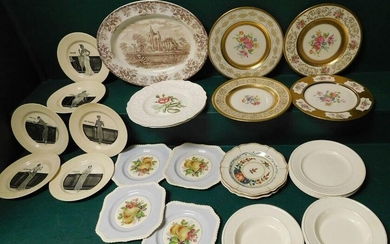 Lot of Porcelain Plates & Platter