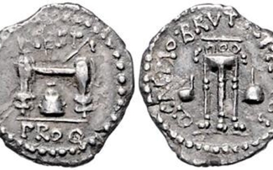 M. Iunius Brutus (der Caesarmörder) und L. Sestius