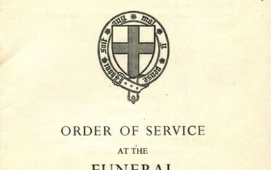 [MONTGOMERY B. L.]: (1887-1976) British Field Marshal of World War II. An original 8vo printed Order...