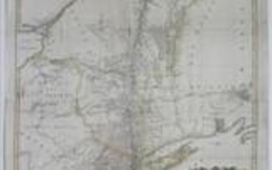Mappa Geographica Provinciae Novae Eboraci ab Anglis New York