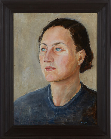 Märtha Bolin-Clason portrait of a woman Märtha Bolin-Clason kvinnoporträtt