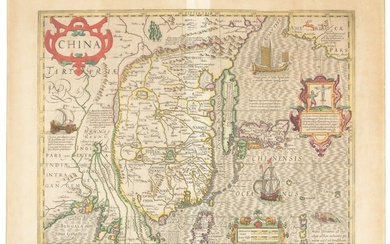 Mercator's map of China 1606