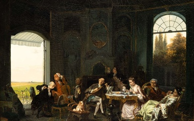 Naar David Bles (19de eeuw) , Muziekliefhebberij in de koepel Batavia's lust