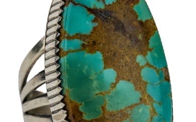 Navajo Sterling & Turquoise Large Ring