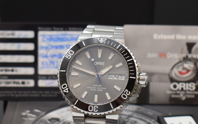 ORIS Aquis gents wristwatch in stainless steel reference 01 752...