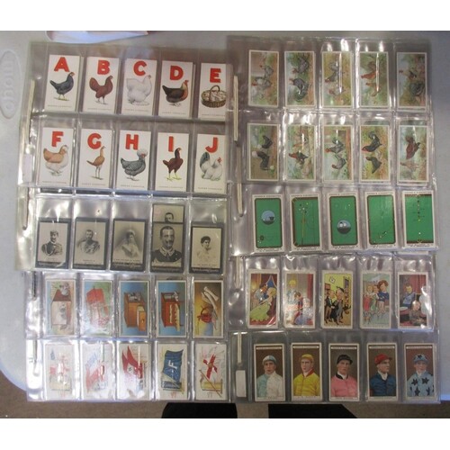 Ogdens. Coln. of mainly complete sets, in plastic sleeves, g...