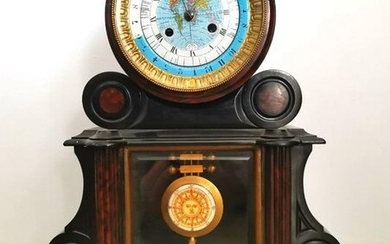 Old Geographic Universal Pendulum Clock