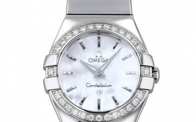 Omega OMEGA Constellation Brush 123.15.24.60.05.002 White Dial Watch Women's