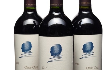 Opus One 1997, 1998 & 1999, Opus One 1997 Levels into neck (4) 1998 Levels into neck (4) 1999 Levels into neck (4)