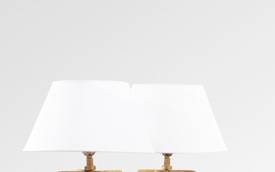 Paire de lampes Croisillon, Jean-Michel Frank