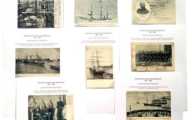 Photograph Postcards - Set of 8 - Nordenskjold's Swedish South Polar Expedition