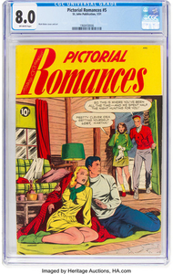 Pictorial Romances #5 (St. John, 1951) CGC VF...