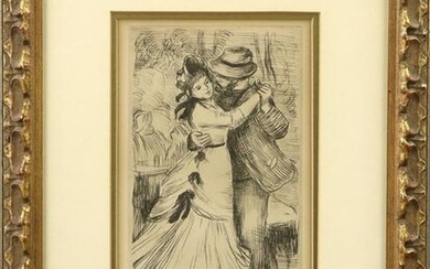 Pierre-Auguste Renoir Etching