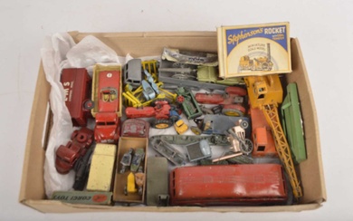 Postwar Playworn Diecast Vehicles (20+)