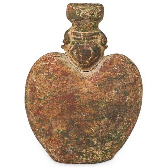 Probably Pre-Columbian Taino Pottery Vessel