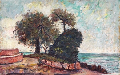 Promontorio, (1930), Piero Marussig (Trieste 1879 - Pavia 1937)