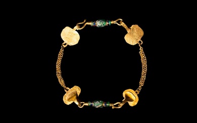 ROMANO-EGYPTIAN GOLD BRACELET