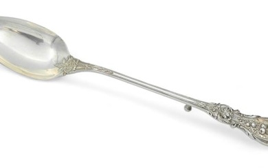 Reed & Barton Francis I Sterling Silver Long Serving Spoon L 13.5" 7.8t oz