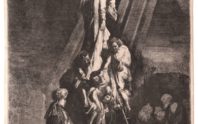 Rembrandt van Rijn (1606-1669). The Descent from the Cross: Second...