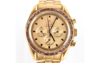 Richard Gordon's 18K Gold Omega Speedmaster Professional 1969 Apollo 11 Commemorative Watch