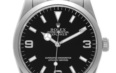 Rolex Explorer I Black Dial