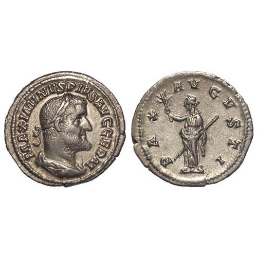 Roman Imperial, Maximinus Thrax (235-8 AD) AR Denarius, Rome...