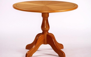 Round coffee table, Biedermeier style