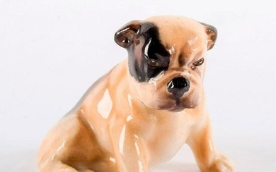 Royal Doulton Dog Figurine, Bulldog Puppy K2