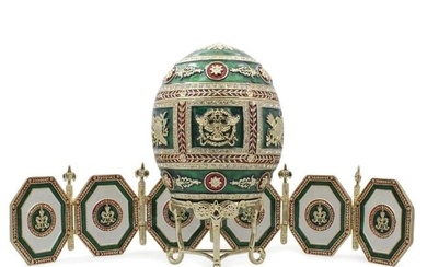 Russian Napoleonic Trinket Box Picture Frames Egg