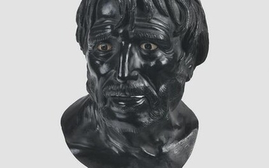 Seneca Portrait Bust, Bronze, Italy, 1780/1800