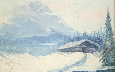 Sparks, Alaskan Winter Landscape