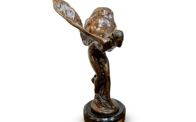 Spirit of Ecstasy "Sykes" Bronze Sculpture