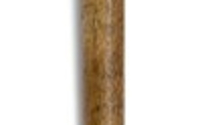 WHALEBONE CANE 19th Century Made from a single...