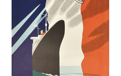 TRAVEL POSTERS: French Line Your Gay Entree to England and ...