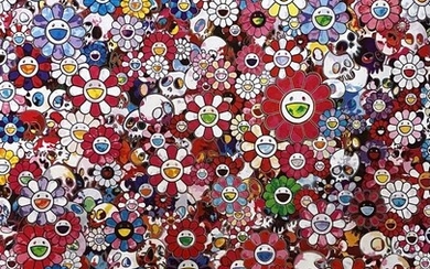 Takashi Murakami “Skulls & Flowers”
