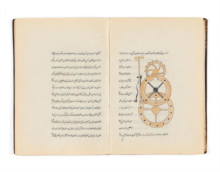 Taqi al-Din ibn al-Ma'ruf, Al-Kawakib al-Durriyya fi wadh' al-Bankamat al-Dawriyya, in Arabic, illuminated manuscript on polished paper [probably Ottoman Turkey, mid-nineteenth century]