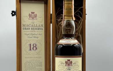 The Macallan Gran Reserva 18 Year Old Single Malt Scotch Whisky 1979 Scozia 0,7