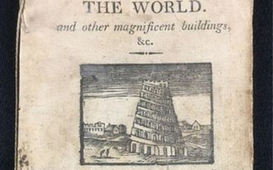 The Seven Wonders Of The World Antique Publication