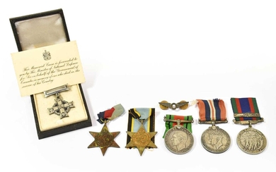 A Second World War Royal Canadian Air Force Casualty Group of Six Medals