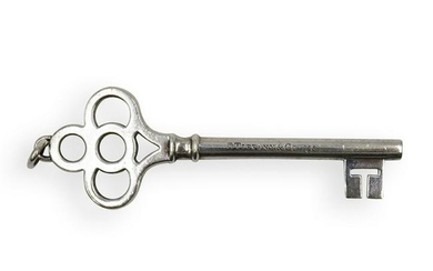 Tiffany & Co. Sterling Silver Key Pendant