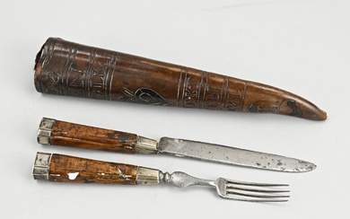 Travel cutlery (18th century)