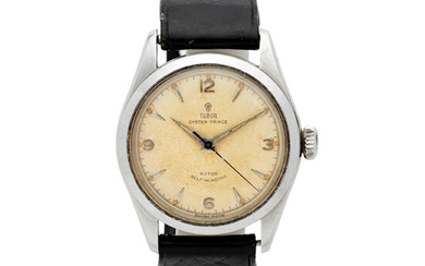 Tudor. A stainless steel automatic wristwatch Oyster-Prince, Ref 7909, Circa 1960