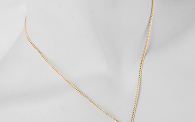 Un collier en or jaune 750 millièmes, tour... - Lot 62 - Vasari Auction