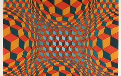 VICTOR VASARELY (France/Hungary, 1906-1997), PRINT