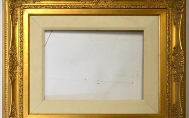 VINTAGE GILT LOUIS XV FRENCH STYLE PAINTING FRAME