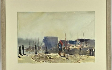 "Viewing the Docks" by Reginald Grooms (Cincinnati