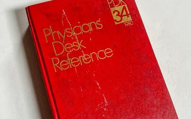 Vintage Book Physicians Desk Reference, 1980