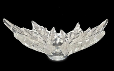 Vintage Lalique Champs Elysees crystal bowl